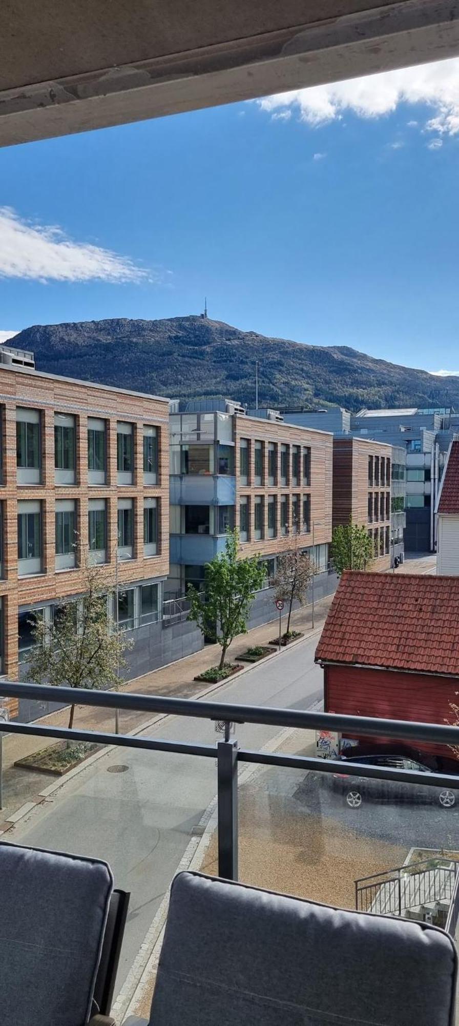 Modern Apartment - Amazing Terrace And Fjord View, Close To City Center Bergen Kültér fotó